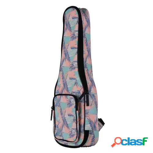 Muslady Soprano Ukulele Gig Bag 21 pulgadas elegante mochila