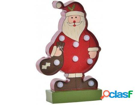 Navidad HOGAR Y MÁS Papá Noel Santa Clau Luminosa Led En