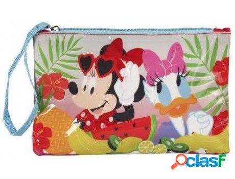 Neceser HOGAR Y MÁS Minnie Mouse Y Daisy Con Cremallera Con