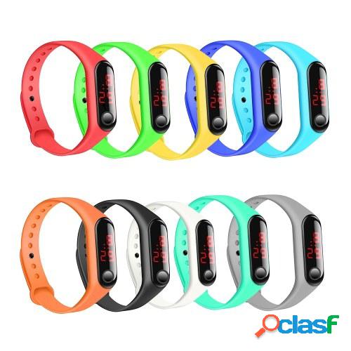 Nuevos niños LED tres generaciones de mijo pulsera