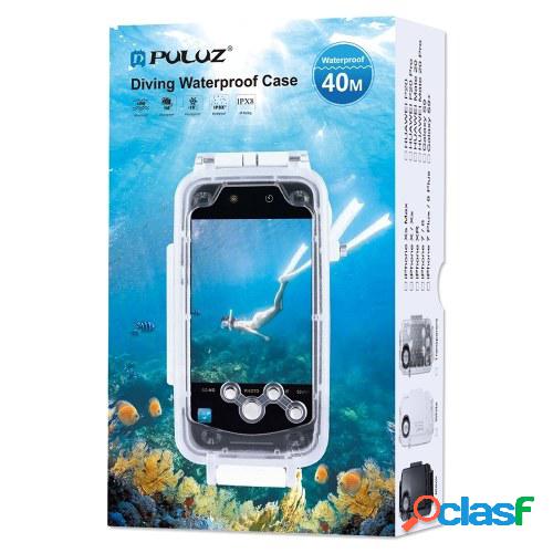 PULUZ 40m / 130ft Funda impermeable para buceo Funda