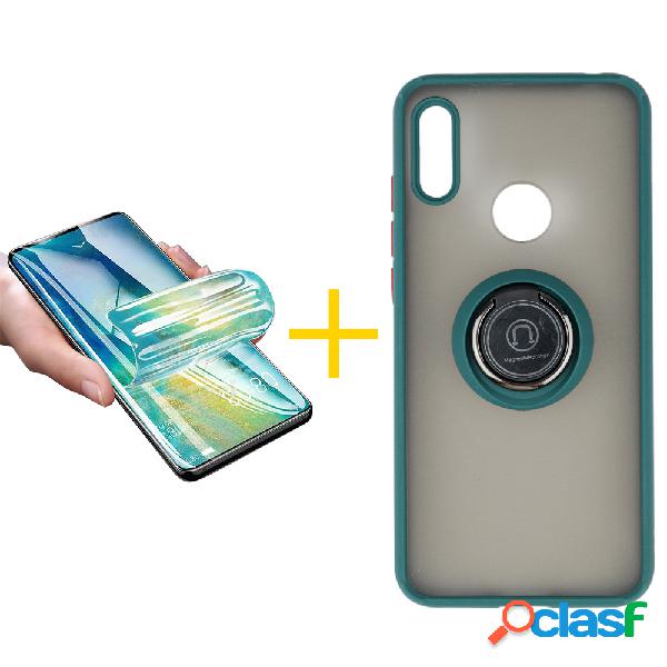 Pack 1 Película + Funda SKYHE por Huawei Y6 2019 Gel Bumper