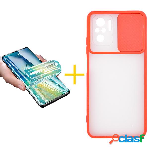 Pack 1 Película + Funda SKYHE por Xiaomi Redmi Note 10S Gel