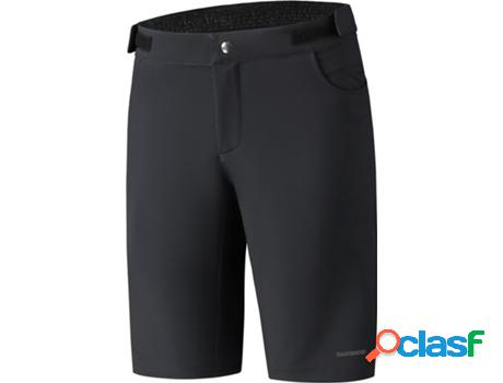 Pantalones Cortos SHIMANO S-Phyre S.S. Baselayer Negro (34)