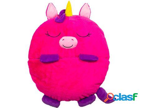 Peluche DORMI LOCOS Unicornio Rosa Pequeño (140 cm)