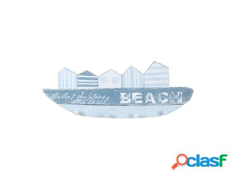 Percha 3 Pomos Beach Adorno Pared Percheros Colección