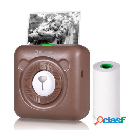 PeriPage A6 Mini Impresora de bolsillo HD 304DPI Impresora