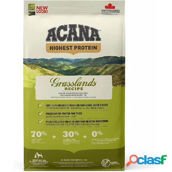 Pienso para perro, todo tipo de razas ACANA GRASSLANDS 2 kg.