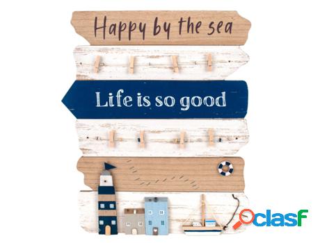 Placa de Madera Multicolor de Mdf 48*2*39cm