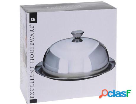 Plato + tapa inoxidable 26 cm