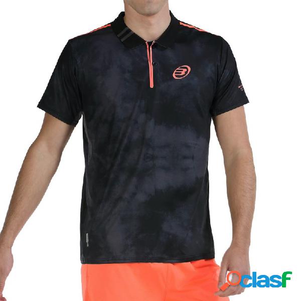 Polo bullpadel molla negro s