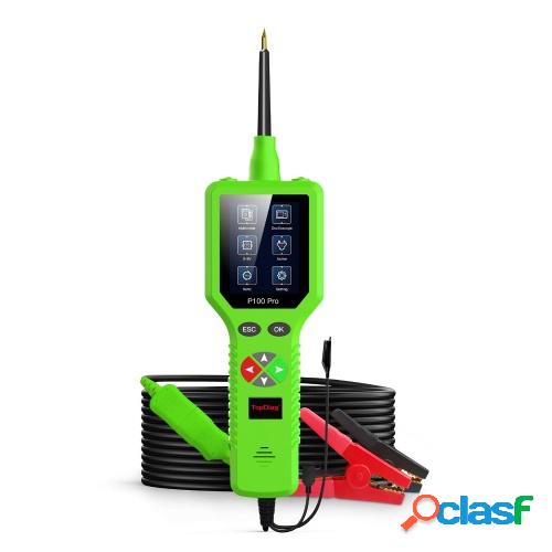 Probador de circuito de coche 9-30v P100 pro Kit de sonda de