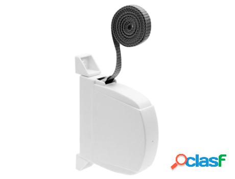 Recogedor persiana mini 6 metros abatible cinta 14 mm.