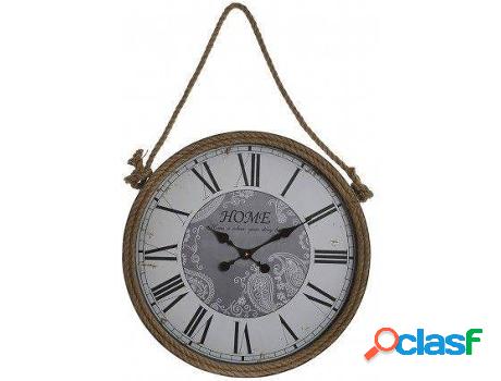 Reloj HOGAR Y MÁS Pared Cuerda De Sisal Vintage Diseño