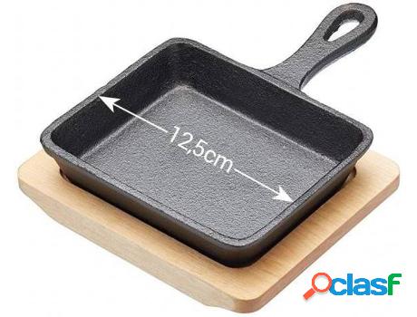 Sartén de hierro Fundido con Tabla KITCHEN CRAFT Pequeño