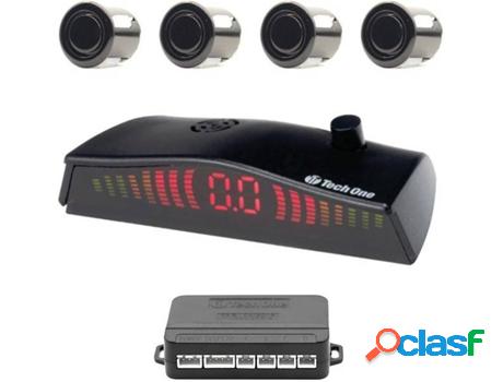 Sensores de Aparcamiento TECH ONE STD con Pantalla (Negro