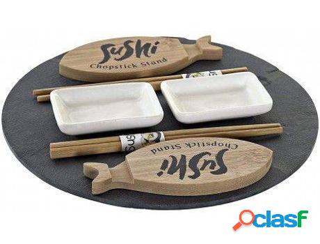 Set De Sushi HOGAR Y MÁS Sushi Set Tabla Giratoria