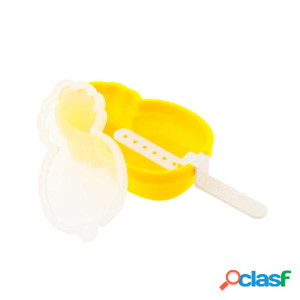 Set de 2 moldes para helado con forma de piña 165x70x35mm