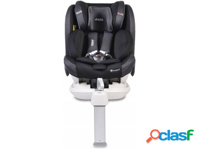 Silla Auto CANGAROO Giratoria Isofix y Pata de Apoyo Admiral