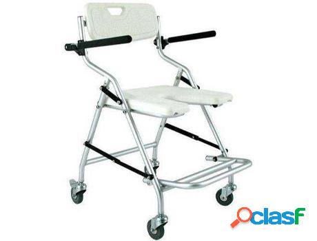 Silla de Ducha ORTOPRIME y Baño Plegable con Ruedas Asiento