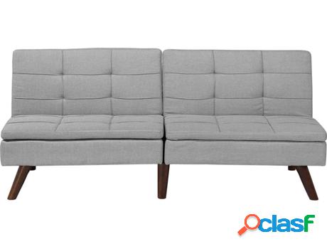 Sofá Cama Ronne (Gris - Poliéster -95x180x76 cm)