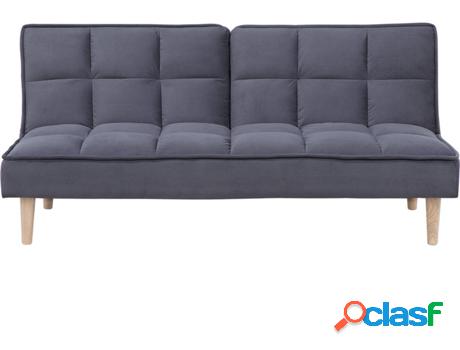 Sofá Cama Siljan (Gris - Poliéster -80x177x80 cm)