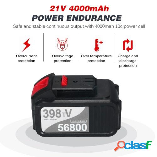 Soplador de hojas inalámbrico 21V 4.0A Litio 2 en 1