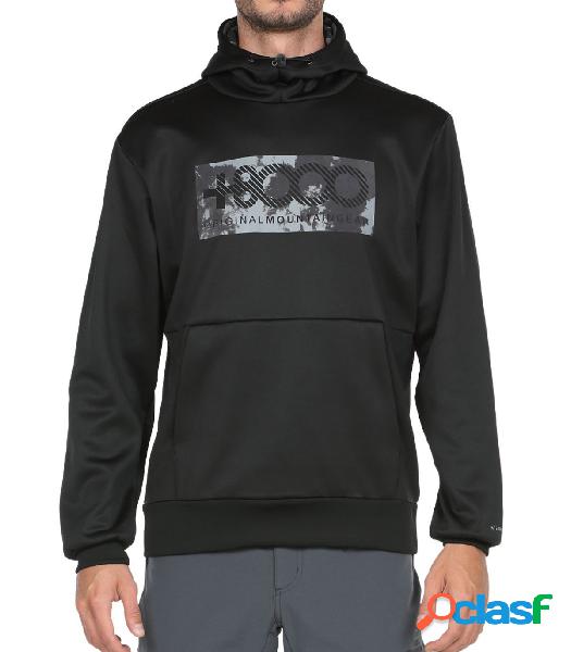 Sudadera +8000 Naval 005 Hombre Negro M