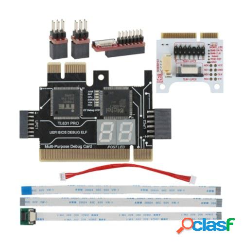 TL631 PRO Universal Laptop PCI tarjeta de diagnóstico PC