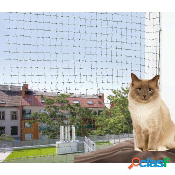 TRIXIE Red de protección para gatos reforzada 6x3 m