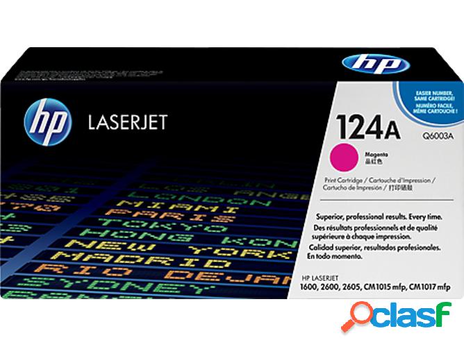 Tóner HP 124A Magenta