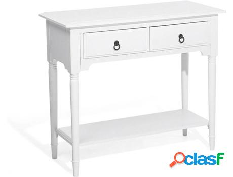 Tocadores Lowell (Blanco - MDF -38x91x79 cm)