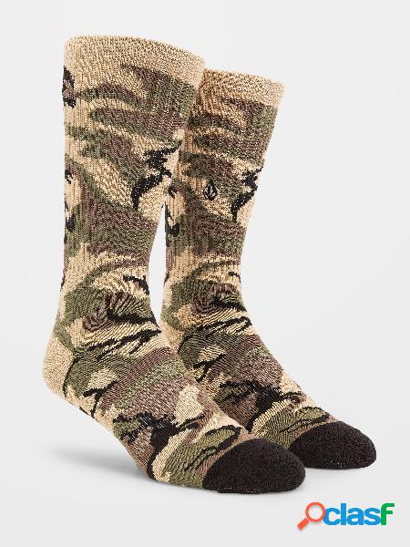 Volcom Calcetines Vibes - COVERT GREEN