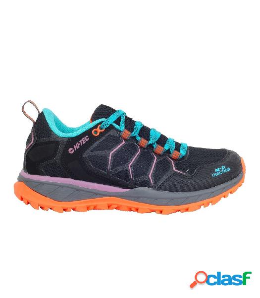 Zapatillas Hi-Tec Ultra Terra Mujer Black Red Orange 38