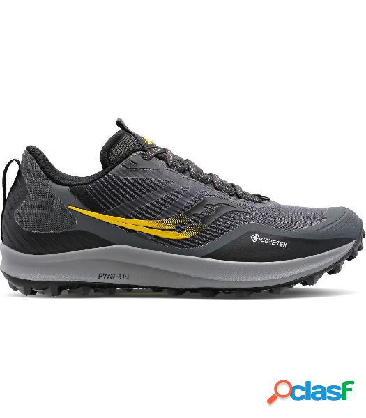 Zapatillas Saucony Peregrine 12 GTX Hombre Shadow Vizi 45