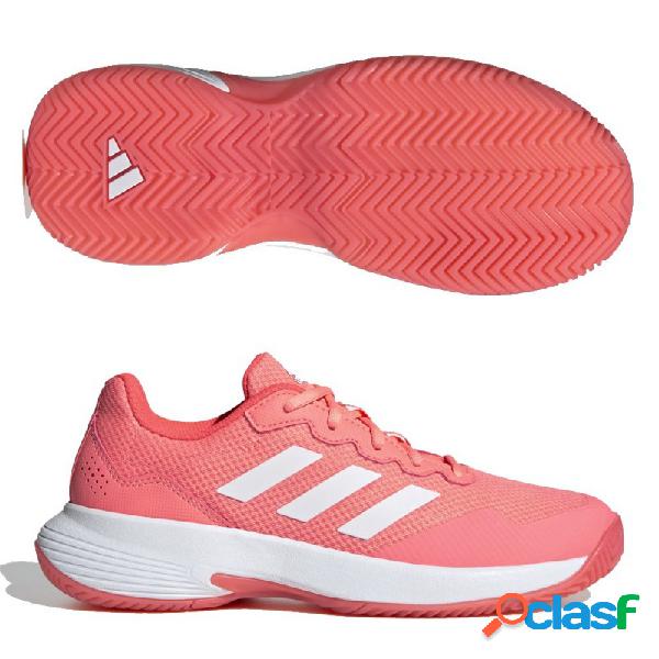 Zapatillas adidas game court 2 w acid red white turbo 2022