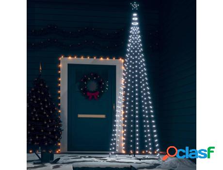 Árbol de Navidad VIDAXL Cono con 330 luces LED (Blanco