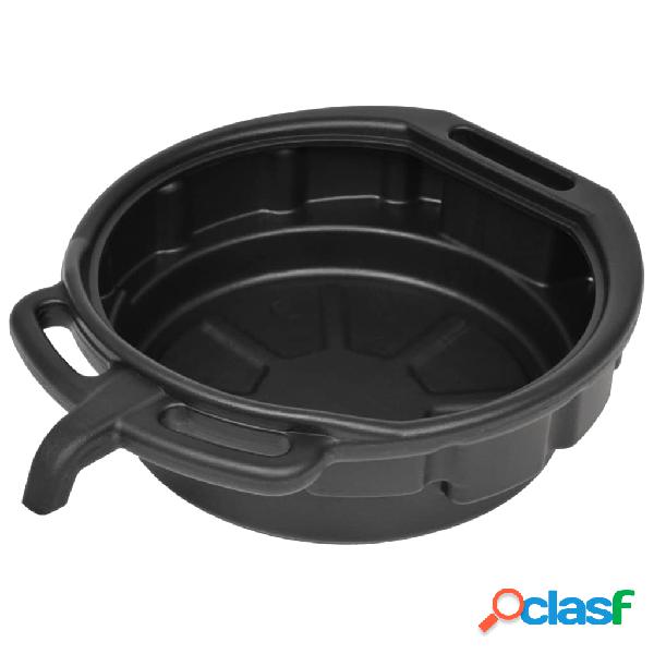 vidaXL Contenedor de drenaje de aceite con pitorro 16 L