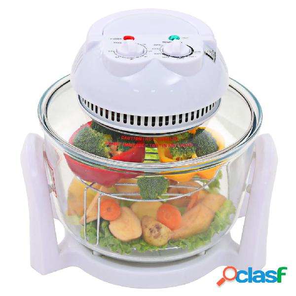 vidaXL Horno de convección halógeno con anillo de