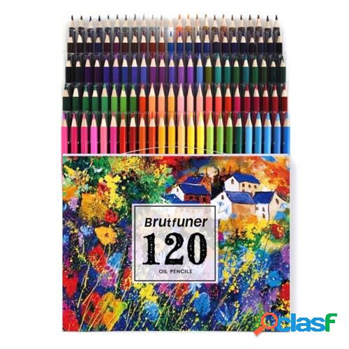 48/72/120/160/180 Juego de lápices de colores al óleo
