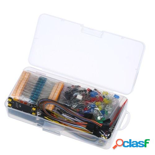 830 Breadboard Set Electrónica Componente Starter DIY Kit