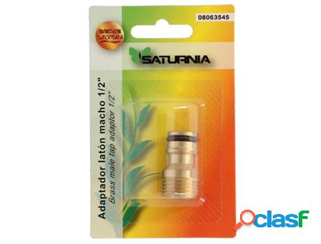 Adaptador manguera laton 1/2 macho