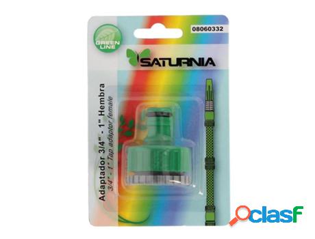 Adaptador manguera plástico 3/4 - 1 hembra blister