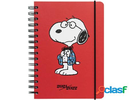 Agenda Escolar ERIK EDITORES Snoopy (A5 - 2021/2022 -