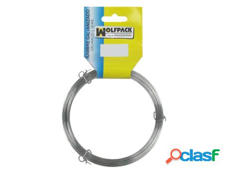 Alambre galvanizado (rollo 500 gramos) n 6/1,1 mm.