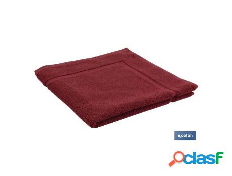Alfombra baño burdeos gr1000 modelo paris 60x60cm