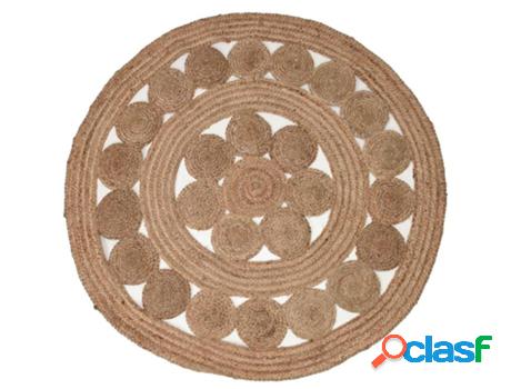 Alfombra esparto redonda 120 cm