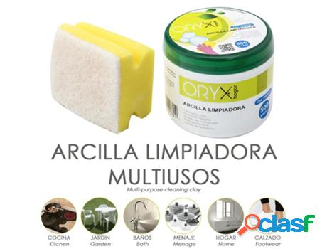 Arcilla limpiadora multiusos tarro 500 gramos.