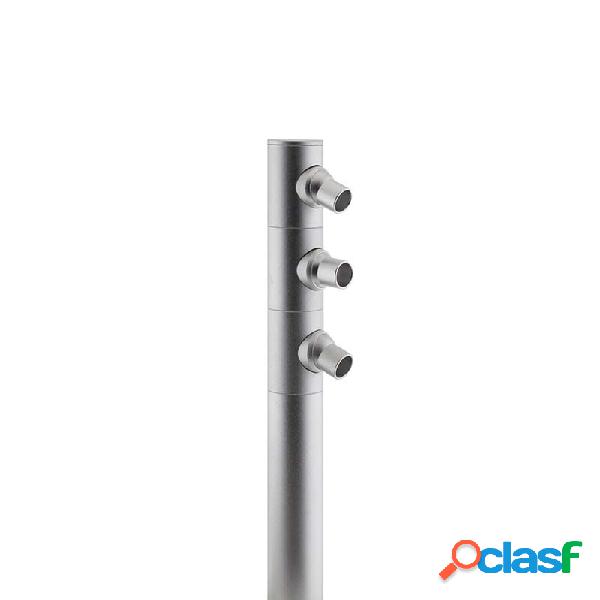 Barra lineal vitra lux cree 3x1w silver blanco frío