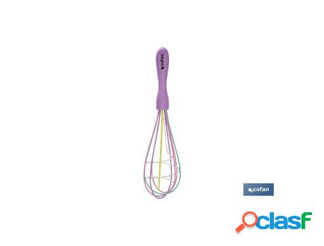 Batidor manual multicolor modelo vergini 25 cm